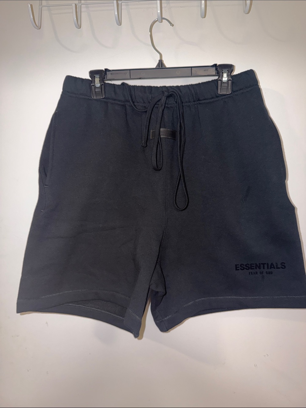 🔥🩳🔥 Fear of God Essentials StretchBlack Limo Shorts